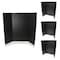 Flipside 36in X 48in Project Boards For Presentations, Science Fair, School Projects, Black, 4PK 18067 - alternate 1
